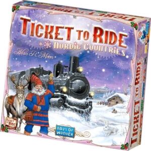 Ticked to Ride Nordic Countries bordspel